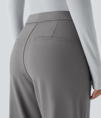 Halara Flex™ DayStretch High Waisted Pocket Work Flare Pants Halara Flex™ DayStretch High Waisted Pocket Work Flare Pants