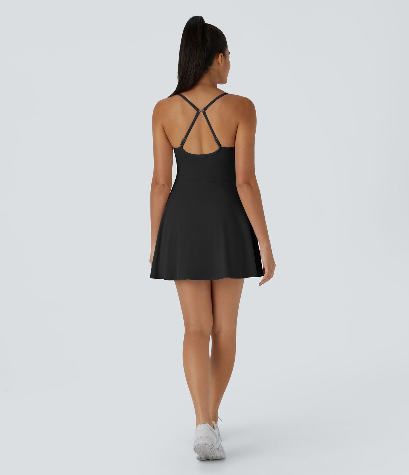 SoftlyZero™ Plush 2-in-1 Pocket Mini Slip Dance Active Dress
