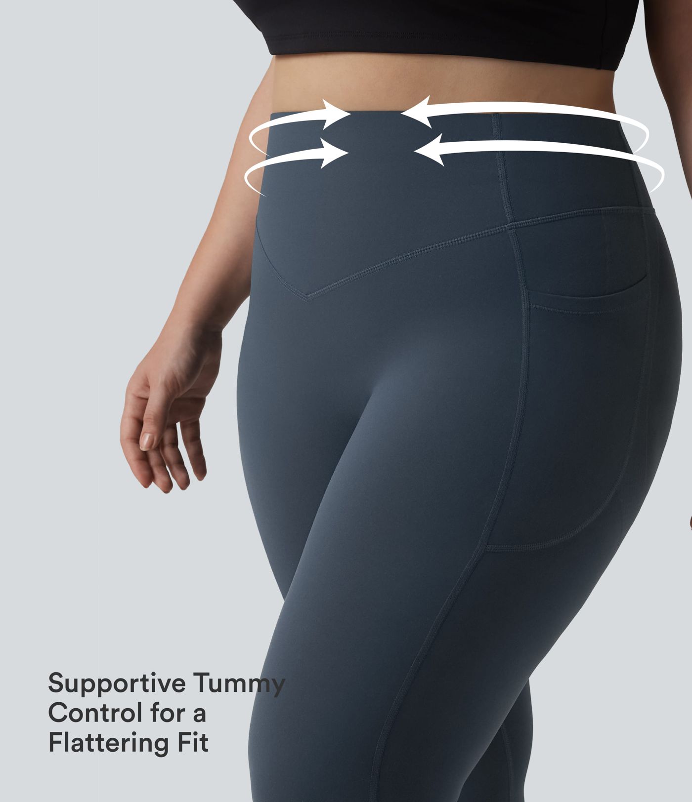 Halara UltraSculpt™ High Waisted Scrunch Butt Lifting Tummy Control Pocket Shaping Training Plus Size Leggings Halara UltraSculpt™ High Waisted Scrunch Butt Lifting Tummy Control Pocket Shaping Training Plus Size Leggings