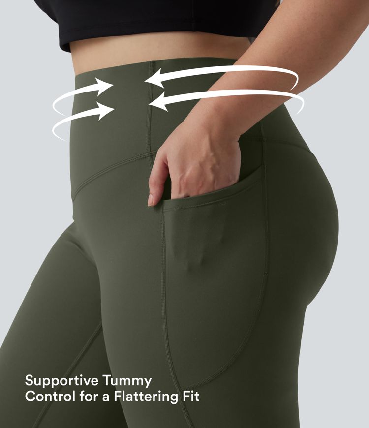 Halara UltraSculpt™ High Waisted Tummy Control Pocket Shaping Training Plus Size Leggings