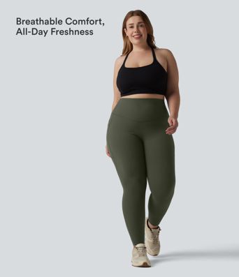Halara UltraSculpt™ High Waisted Tummy Control Pocket Shaping Training Plus Size Leggings