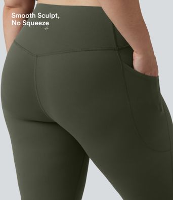 Halara UltraSculpt™ High Waisted Tummy Control Pocket Shaping Training Plus Size Leggings