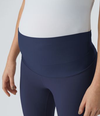 Softlyzero™ Schwangerschafts-Yoga-Leggings mit superhohem Bund und 7/8-Länge Softlyzero™ Schwangerschafts-Yoga-Leggings mit superhohem Bund und 7/8-Länge