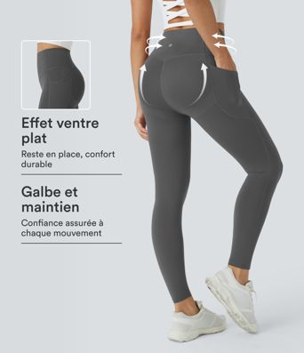 Legging corsaire d'entraînement gainant galbant taille haute avec poches Halara UltraSculpt™ Legging corsaire d'entraînement gainant galbant taille haute avec poches Halara UltraSculpt™