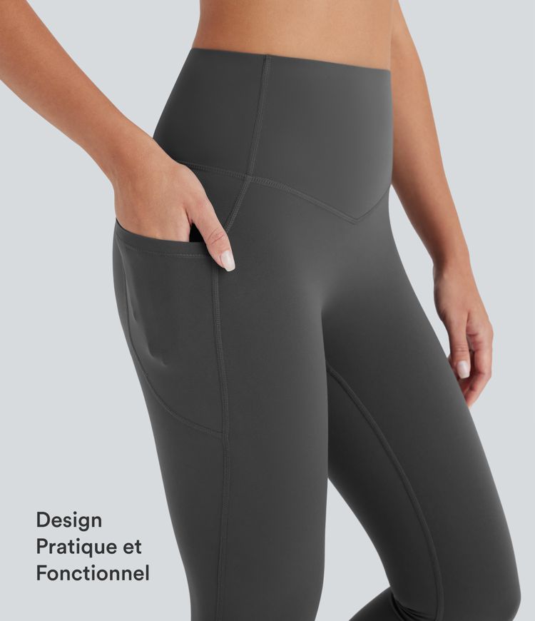 Legging corsaire d'entraînement gainant galbant taille haute avec poches Halara UltraSculpt™ Legging corsaire d'entraînement gainant galbant taille haute avec poches Halara UltraSculpt™