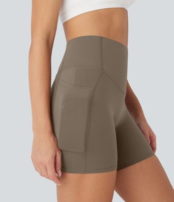 Halara UltraSculpt™ Biker-Shorts mit hohem Bund 5'' – formende Trainingsshorts mit Po-Lifting, Bauchkontrolle und Taschen Halara UltraSculpt™ Biker-Shorts mit hohem Bund 5'' – formende Trainingsshorts mit Po-Lifting, Bauchkontrolle und Taschen