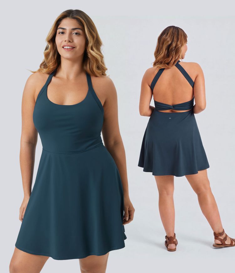 Flare Dance Vestido Deportivo Talla Grande - Longitud Más Larga - Edición Súper Fácil Flare Dance Vestido Deportivo Talla Grande - Longitud Más Larga - Edición Súper Fácil