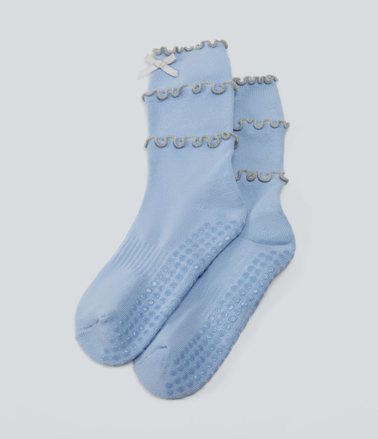 Chaussettes mi-mollet color block