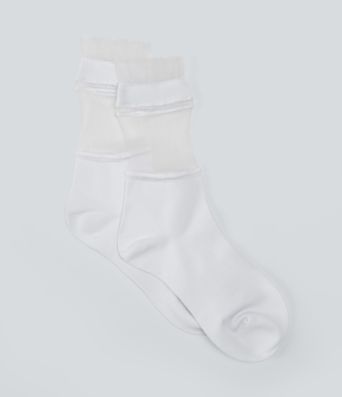 Khmer Glass Fiber Blend Mid-Calf Socks