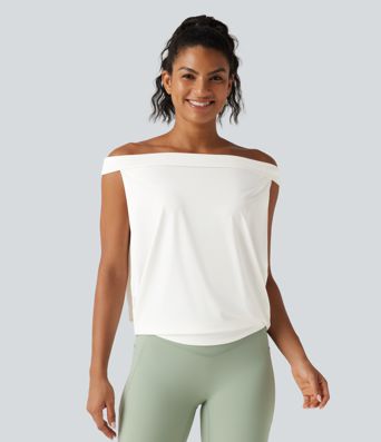Haut de sport InstantCool à épaules dénudées, protection solaire UPF50+ Haut de sport InstantCool à épaules dénudées, protection solaire UPF50+