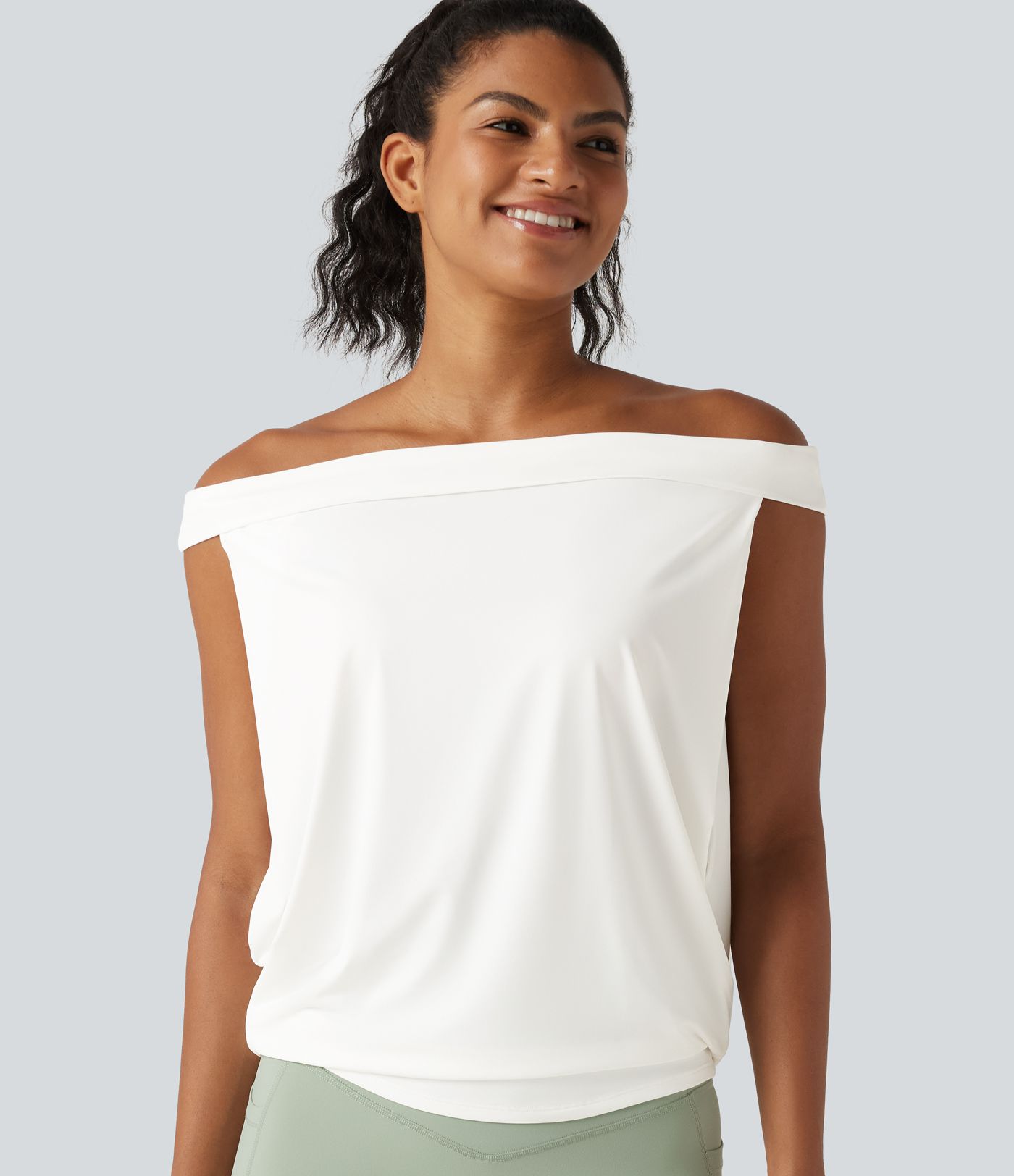 Haut de sport InstantCool à épaules dénudées, protection solaire UPF50+ Haut de sport InstantCool à épaules dénudées, protection solaire UPF50+