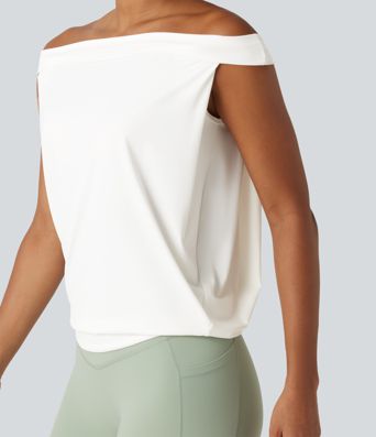 Haut de sport InstantCool à épaules dénudées, protection solaire UPF50+ Haut de sport InstantCool à épaules dénudées, protection solaire UPF50+