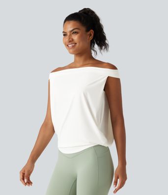 Haut de sport InstantCool à épaules dénudées, protection solaire UPF50+ Haut de sport InstantCool à épaules dénudées, protection solaire UPF50+