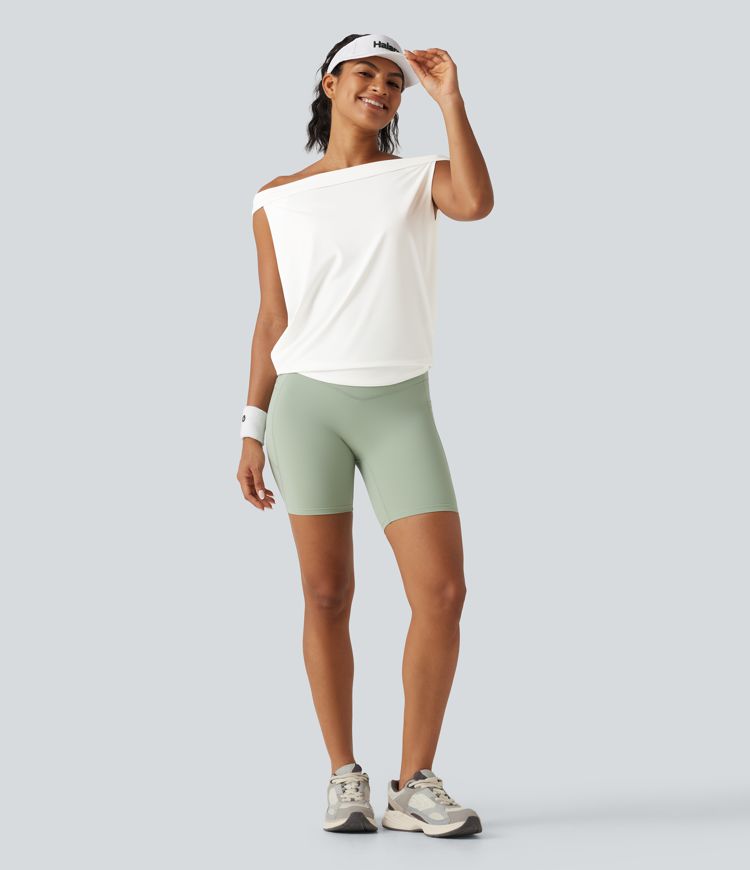 Haut de sport InstantCool à épaules dénudées, protection solaire UPF50+ Haut de sport InstantCool à épaules dénudées, protection solaire UPF50+