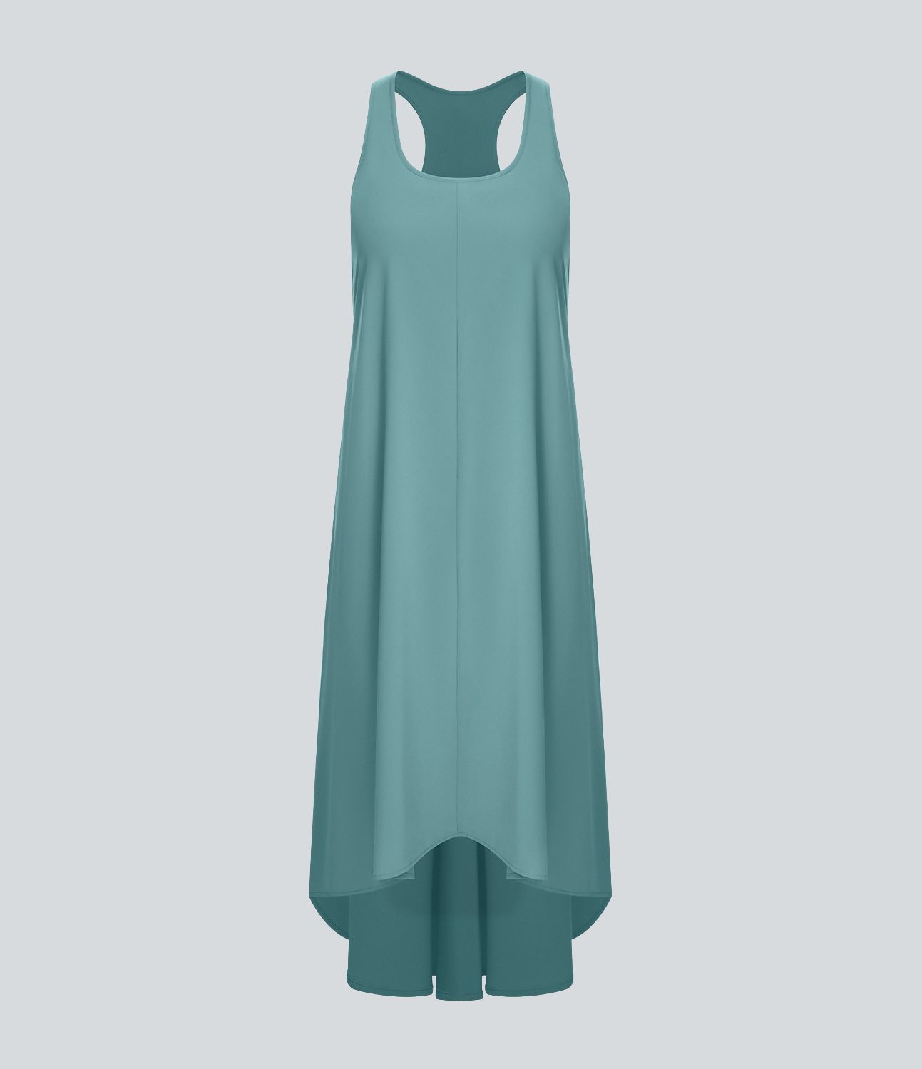 Robe décontractée mi-longue Breezeful™ dos nageur poche latérale fluide asymétrique séchage rapide A-C Robe décontractée mi-longue Breezeful™ dos nageur poche latérale fluide asymétrique séchage rapide A-C