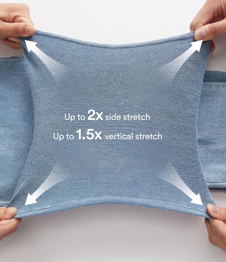Halara Flex™ lässige Cargo-Jeans, mittelhoher Bund, gerades Bein, mit Taschen Halara Flex™ lässige Cargo-Jeans, mittelhoher Bund, gerades Bein, mit Taschen