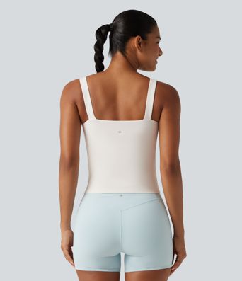 Halara UltraSculpt™ Light Support Molded Cups Push-Up Yoga Tank Top