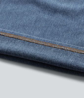 Halara Flex™ Denim Heat hétköznapi, magas derekú, széles szárú, zsebes farmernadrág