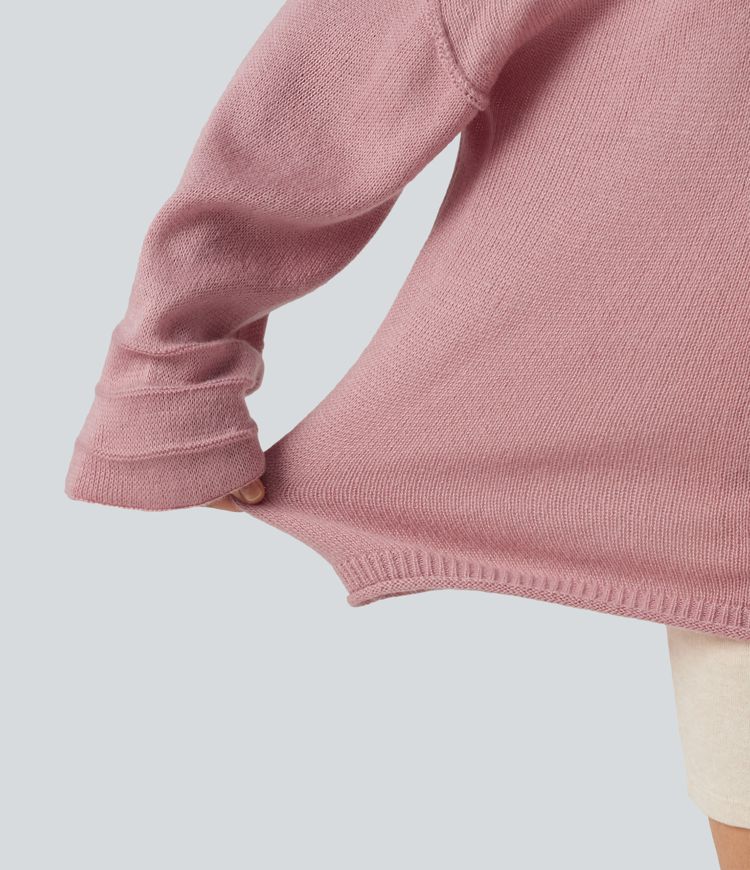 V Neck Long Sleeve Casual Sweater V Neck Long Sleeve Casual Sweater