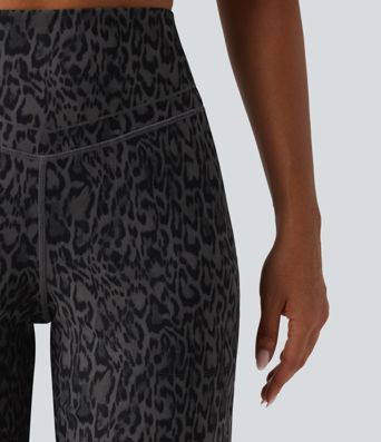 Halara UltraSculpt™ - Yoga-Jogginghose mit hohem Bund, Seitentaschen, Bauchkontrolle und Leopardenmuster Halara UltraSculpt™ - Yoga-Jogginghose mit hohem Bund, Seitentaschen, Bauchkontrolle und Leopardenmuster