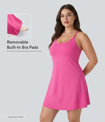SoftlyZero™ Plush Active Plus Size Dress-Longer Length-Easy Peezy Edition