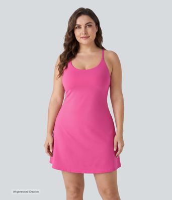 SoftlyZero™ Plush Active Plus Size Dress-Longer Length-Easy Peezy Edition
