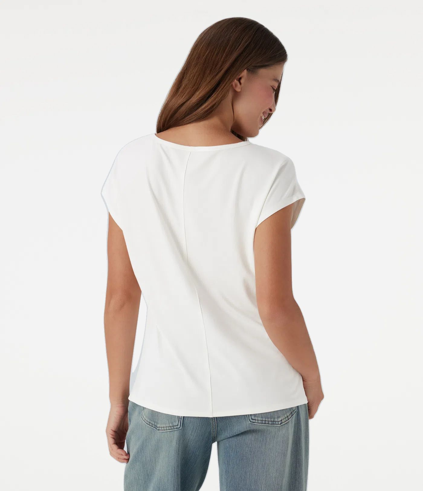 V Neck Short Sleeve Casual T-Shirt