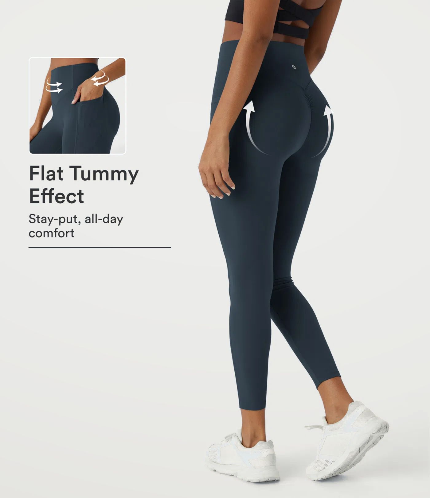 Halara UltraSculpt™ High Waisted Scrunch Butt Lifting Tummy Control Pocket Shaping Training Leggings Halara UltraSculpt™ High Waisted Scrunch Butt Lifting Tummy Control Pocket Shaping Training Leggings