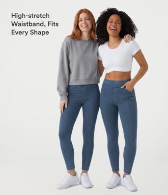 Halara Flex™ High Waisted Pocket Denim Casual Leggings
