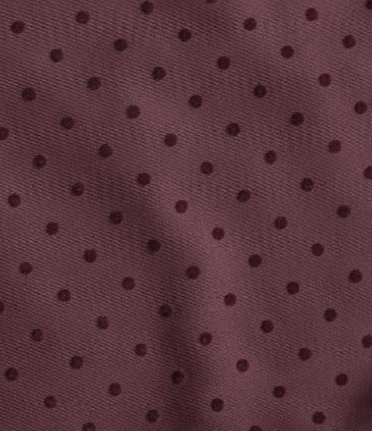 High Waisted 2-in-1 Polka Dot Velvet Mini Casual Skirt