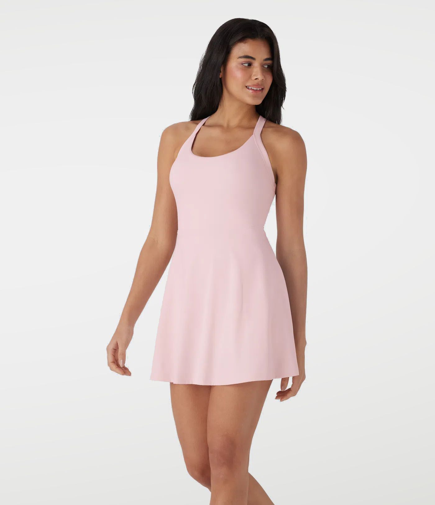 SoftlyZero™ Airy Backless Twisted InstantCool Dance Active Dress-Easy Peezy Edition SoftlyZero™ Airy Backless Twisted InstantCool Dance Active Dress-Easy Peezy Edition
