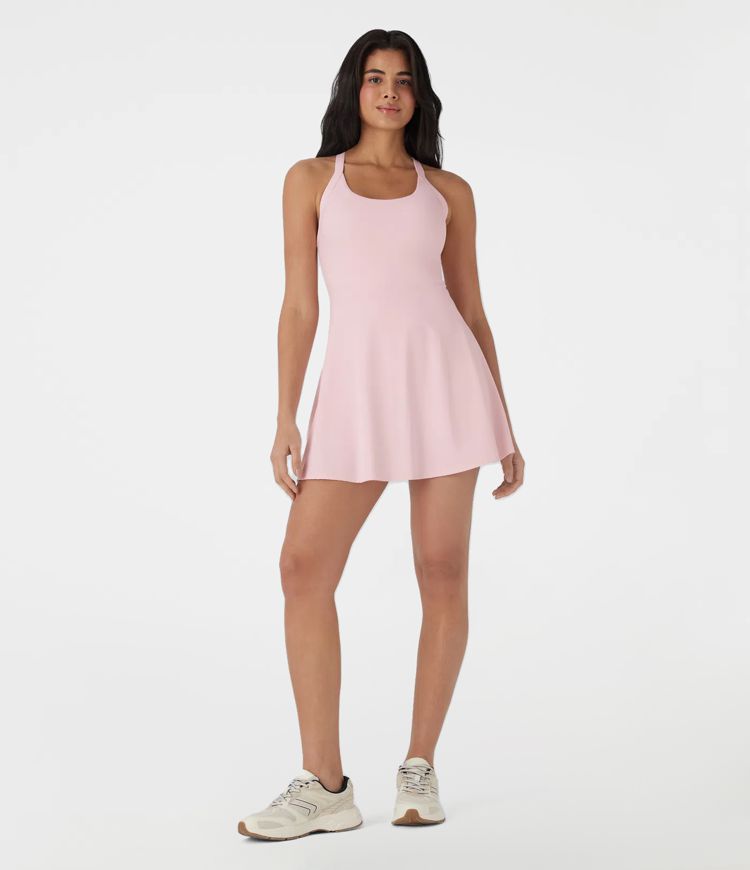 SoftlyZero™ Airy Backless Twisted InstantCool Dance Active Dress-Easy Peezy Edition SoftlyZero™ Airy Backless Twisted InstantCool Dance Active Dress-Easy Peezy Edition
