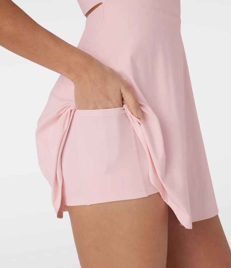SoftlyZero™ Airy Backless Twisted InstantCool Dance Active Dress-Easy Peezy Edition SoftlyZero™ Airy Backless Twisted InstantCool Dance Active Dress-Easy Peezy Edition