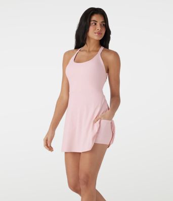 SoftlyZero™ Airy Backless Twisted InstantCool Dance Active Dress-Easy Peezy Edition SoftlyZero™ Airy Backless Twisted InstantCool Dance Active Dress-Easy Peezy Edition