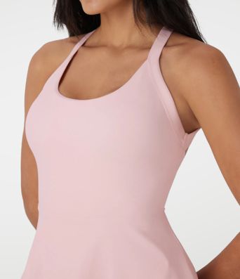 SoftlyZero™ Airy Backless Twisted InstantCool Dance Active Dress-Easy Peezy Edition SoftlyZero™ Airy Backless Twisted InstantCool Dance Active Dress-Easy Peezy Edition