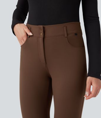 Pantalon ajusté 7/8 taille moyenne DayStretch avec poches