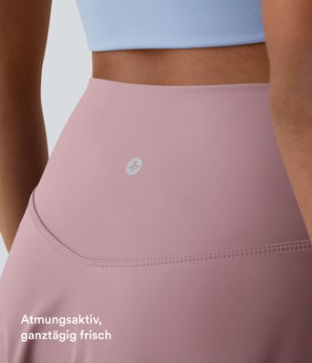 Everyday Softlyzero™ Airy Crossover 2-in-1-Mini-Tennisrock mit Seitentaschen-Lucid