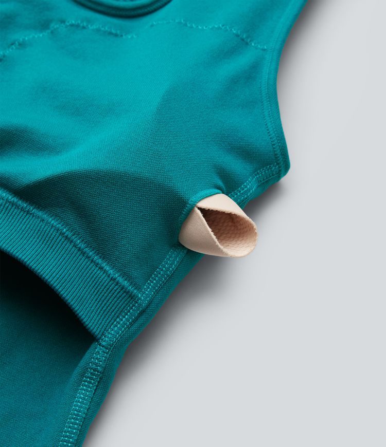 OneForm Seamless Flow Cut Out Built-in Bra Yoga Tank Top OneForm Seamless Flow Cut Out Built-in Bra Yoga Tank Top