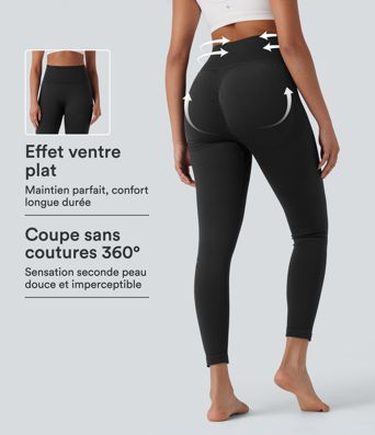 Legging de yoga OneForm Seamless Flow taille haute gainant effet liftant fessiers