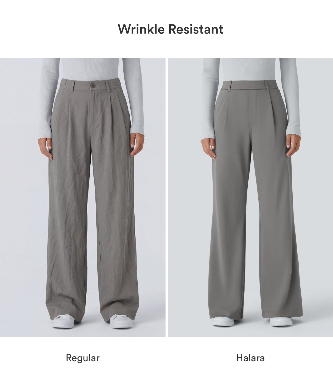 Halara Flex™ DayStretch High Waisted Pocket Work Flare Pants