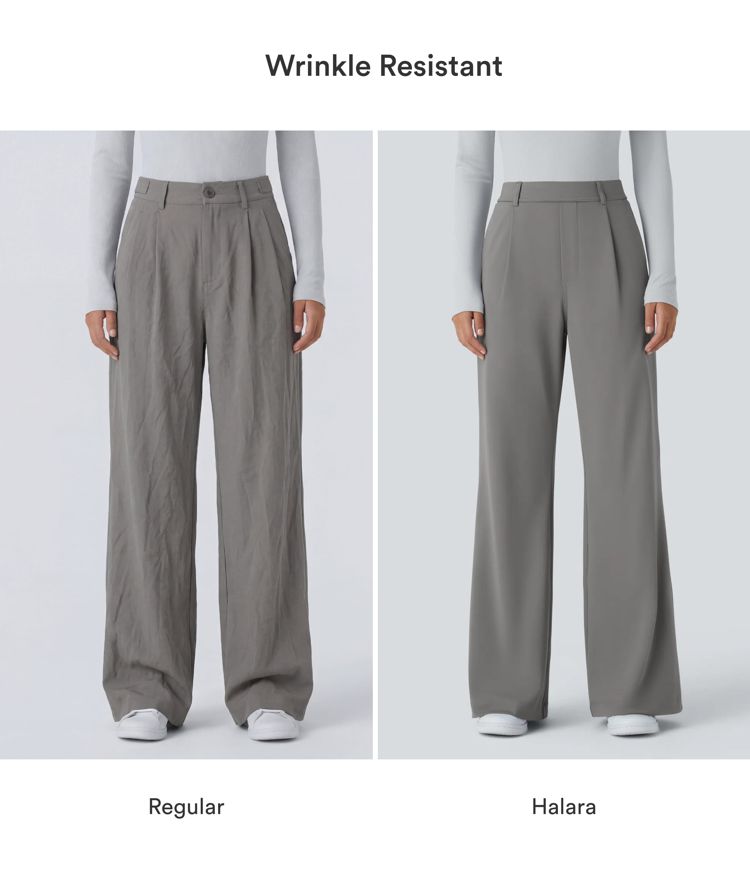 Halara Flex™ DayStretch High Waisted Pocket Work Flare Pants
