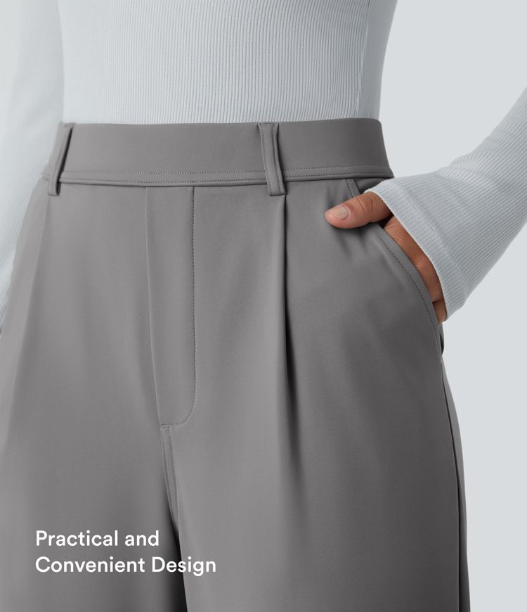 Halara Flex™ DayStretch High Waisted Pocket Work Flare Pants