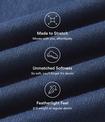 Halara Flex™ short en denim décontracté, taille haute, à poche croisée 3"