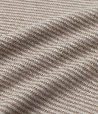 Stripe Sweater Knit Casual Scarf