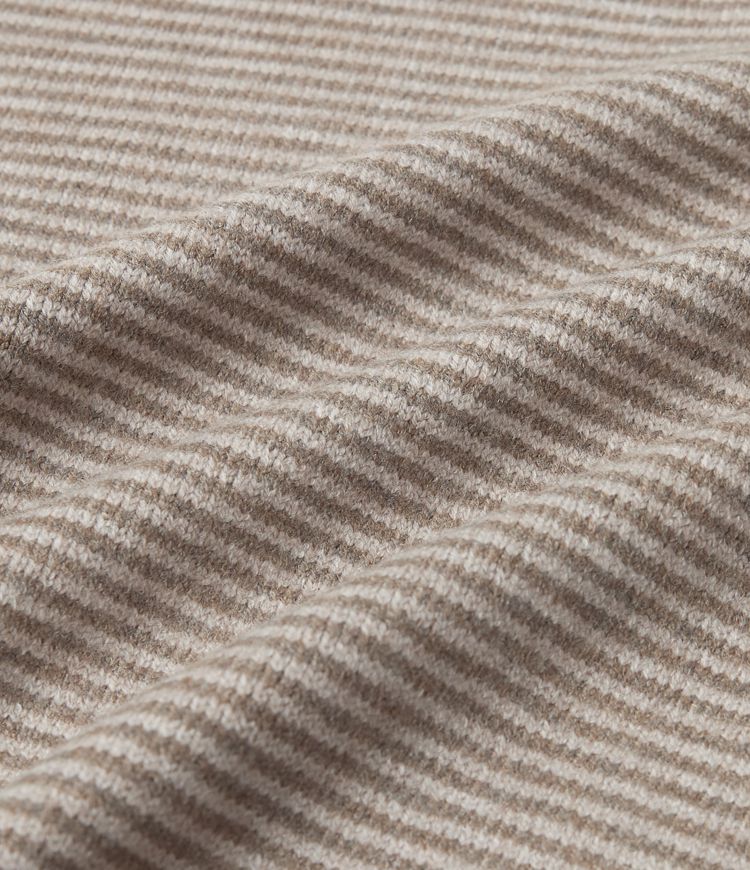 Stripe Sweater Knit Casual Scarf
