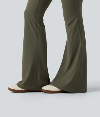 Halara UltraSculpt™ High Waisted Crossover Scrunch Butt Lifting Tummy Control Shaping Yoga Flare Leggings with Pockets Halara UltraSculpt™ High Waisted Crossover Scrunch Butt Lifting Tummy Control Shaping Yoga Flare Leggings with Pockets