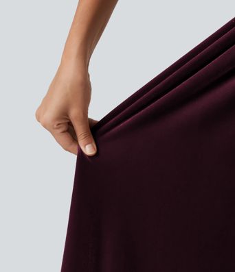 Square Neck Tie Front Flowy Midi Casual Slip Milkmaid Dress Square Neck Tie Front Flowy Midi Casual Slip Milkmaid Dress