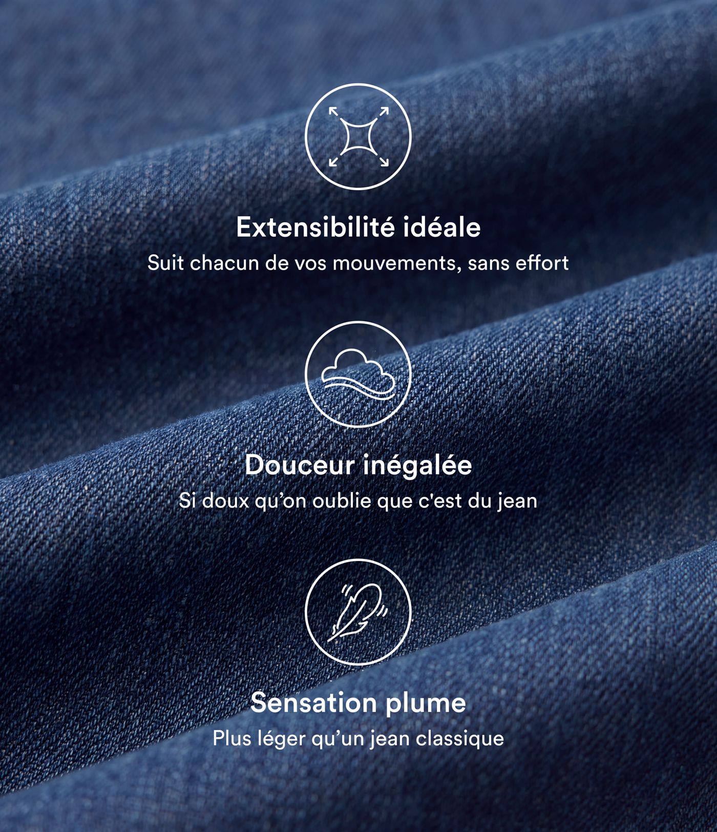 Halara Flex™ Jean large taille haute avec poches