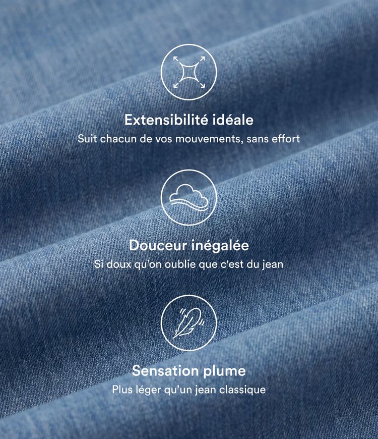 Halara Flex™ Jean large casual taille haute croisée ventre plat, avec poches Halara Flex™ Jean large casual taille haute croisée ventre plat, avec poches