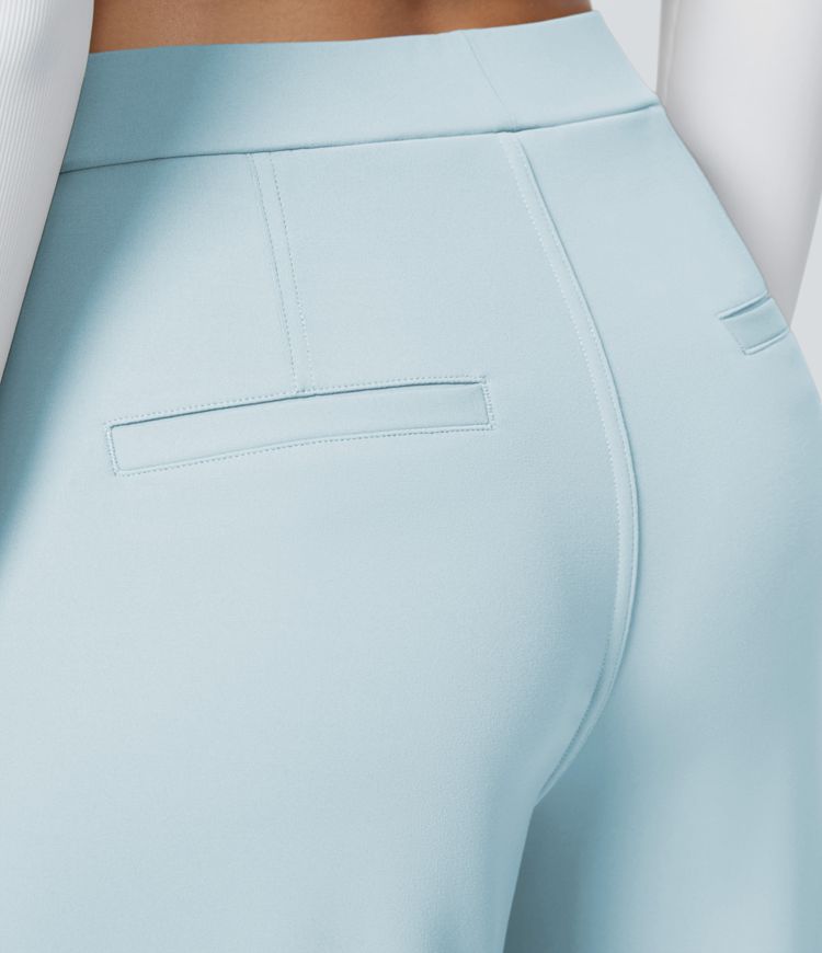 Halara Flex™ DayStretch High Waisted Pocket Straight Leg Work Pants Halara Flex™ DayStretch High Waisted Pocket Straight Leg Work Pants